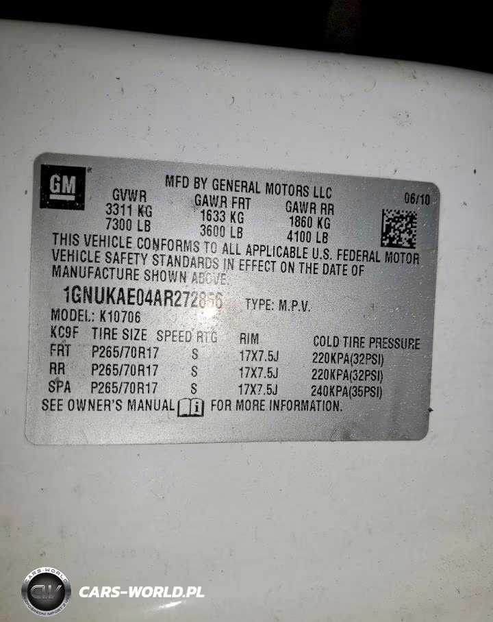 2010 Chevrolet Tahoe K1500 Ls VIN:1GNUKAE04AR272856 - 13