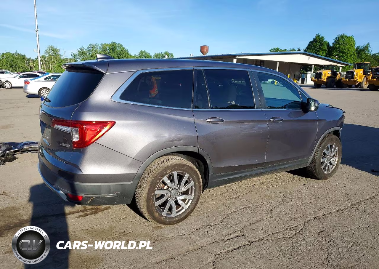 2020 Honda Pilot Exl VIN:5FNYF6H56LB067079 - 3