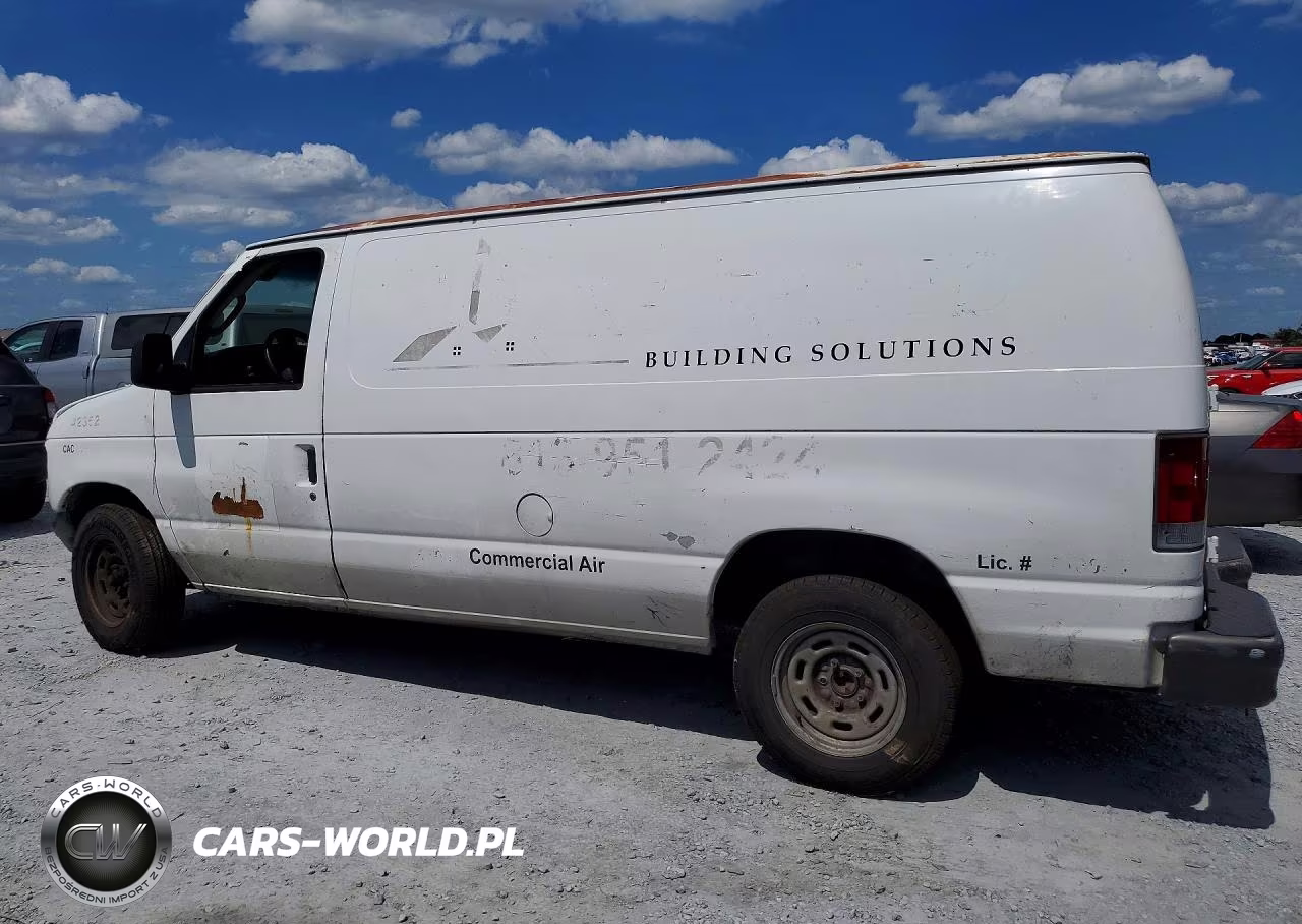 2004 Ford E150 Delivery Van VIN:1FTRE14W94HB42352 - 2