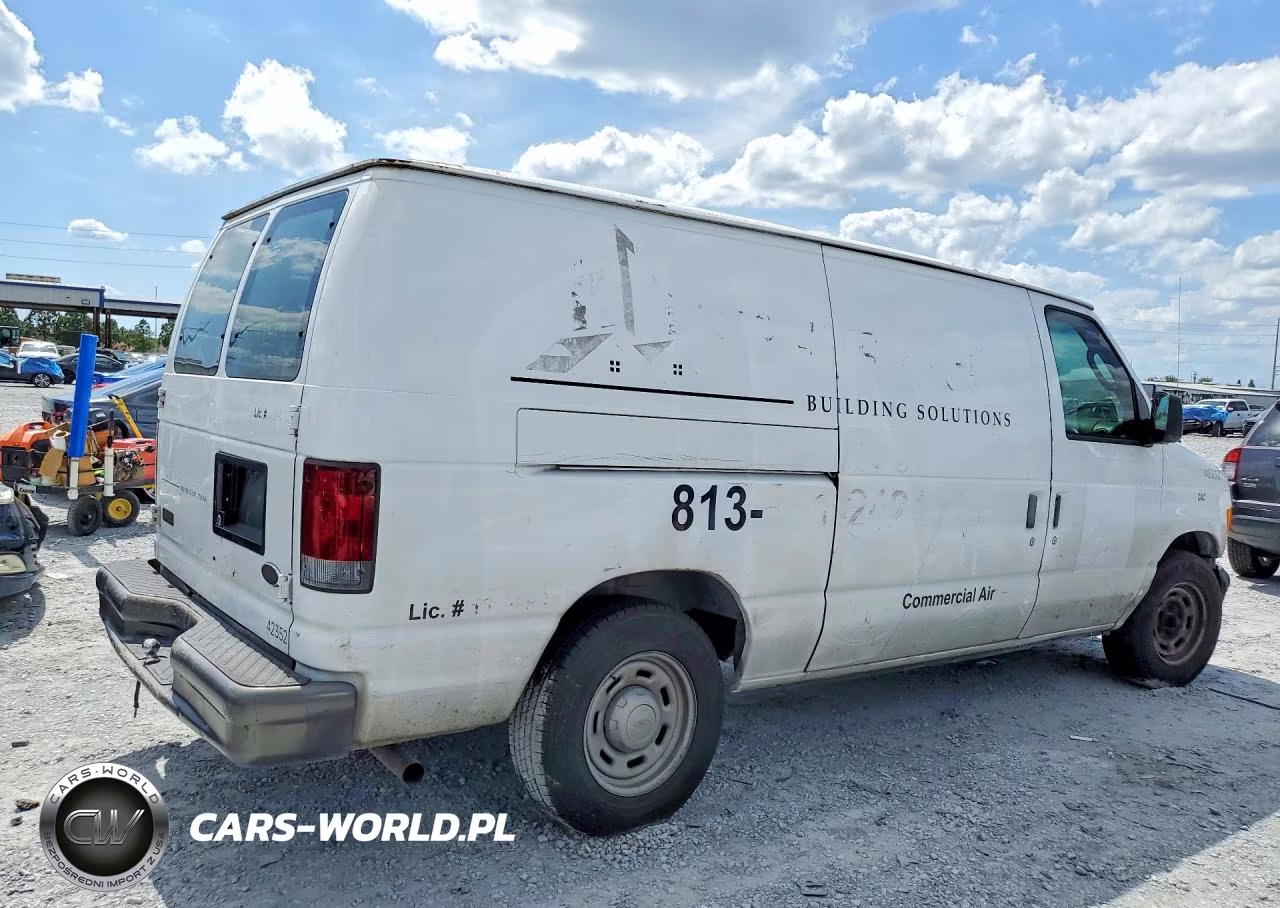 2004 Ford E150 Delivery Van VIN:1FTRE14W94HB42352 - 3