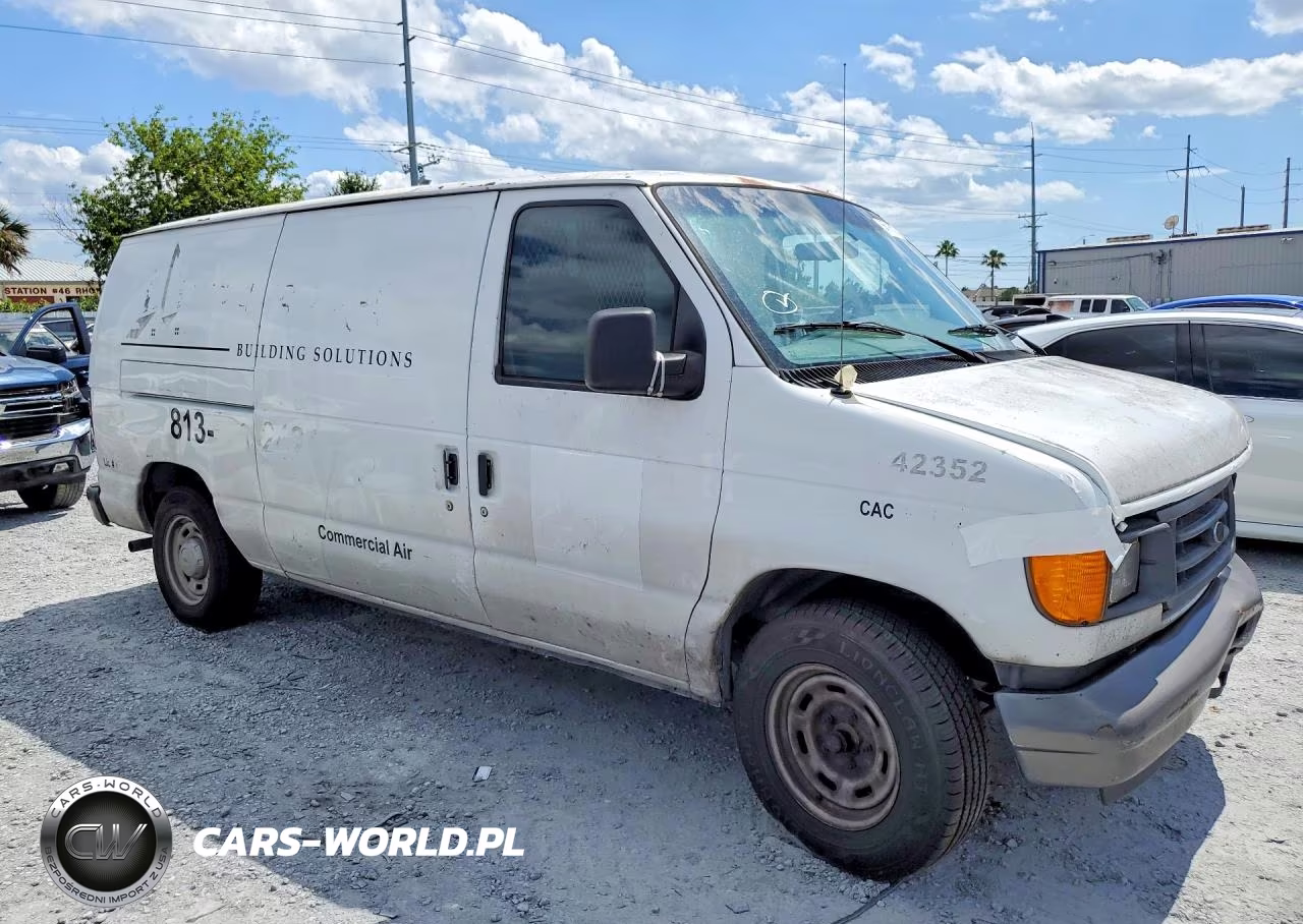 2004 Ford E150 Delivery Van VIN:1FTRE14W94HB42352 - 4