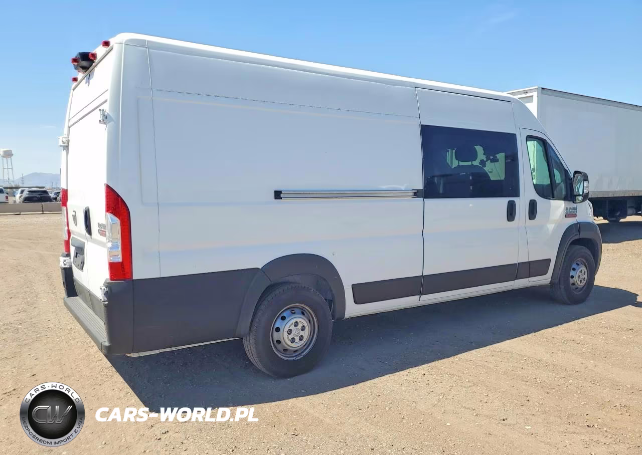 2022 Ram Promaster 3500 Delivery Van VIN:3C6MRVJG4NE138338 - 3