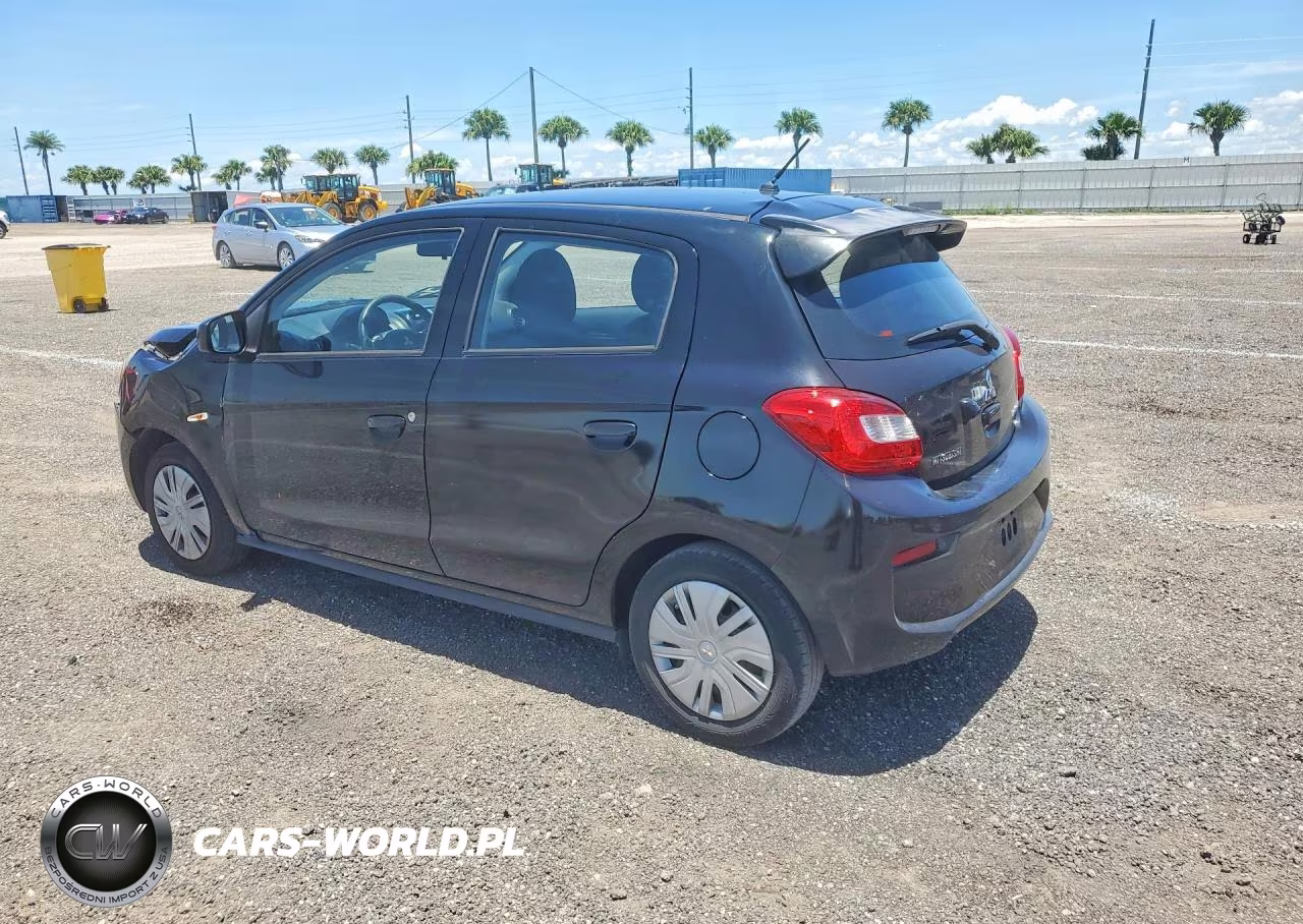 2019 Mitsubishi Mirage Es VIN:ML32A3HJ2KH001274 - 2