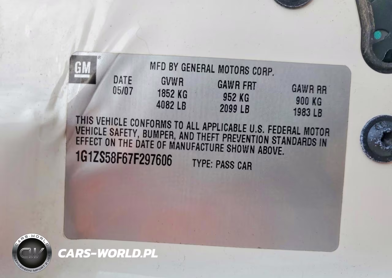 2007 Chevrolet Malibu Ls VIN:1G1ZS58F67F297606 - 12