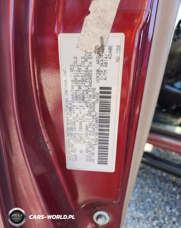 2002 Toyota Tundra Access Cab Limited VIN:5TBRT38112S306677 - 12