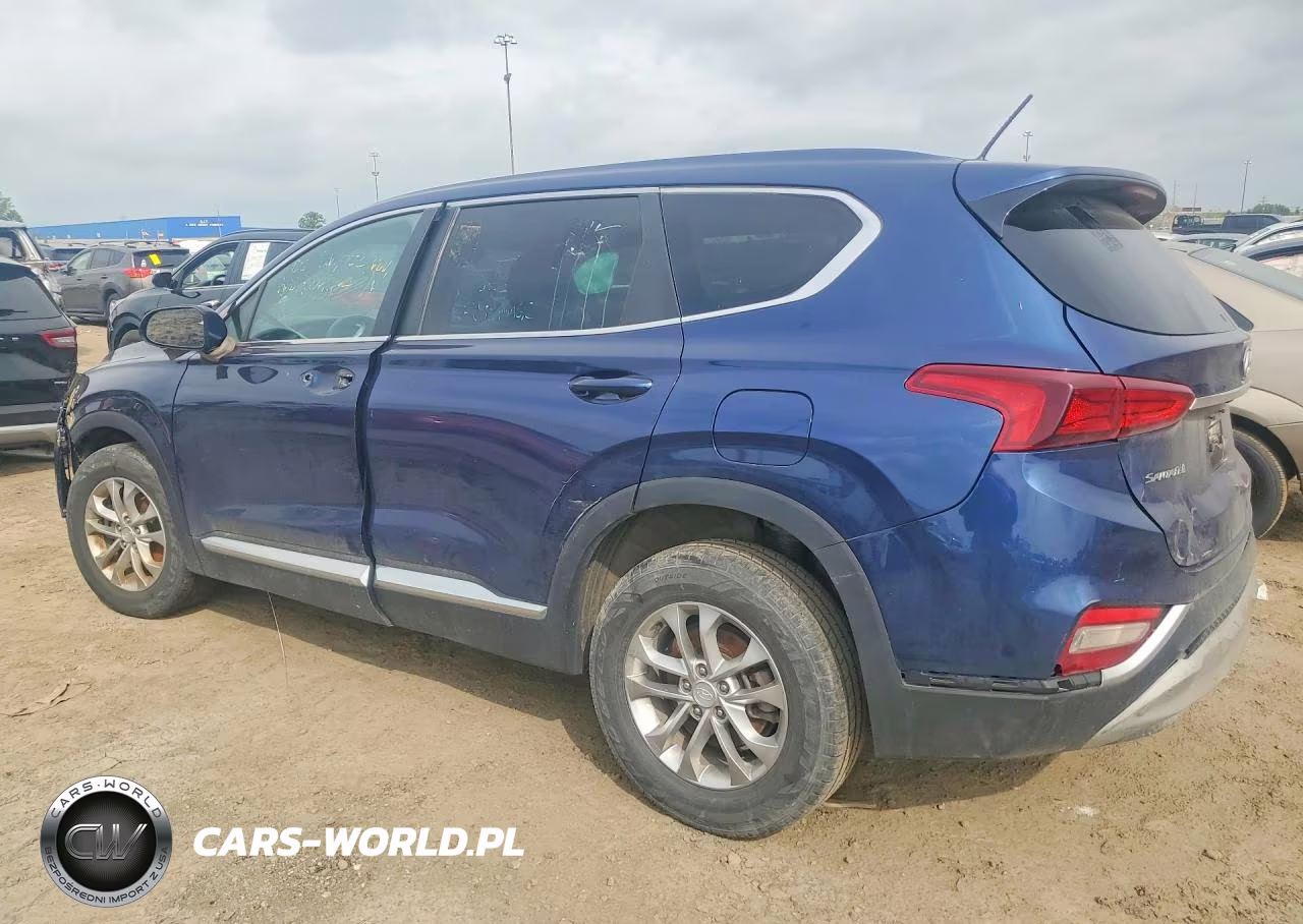 2019 Hyundai Santa Fe Se VIN:5NMS2CAD3KH091371 - 2