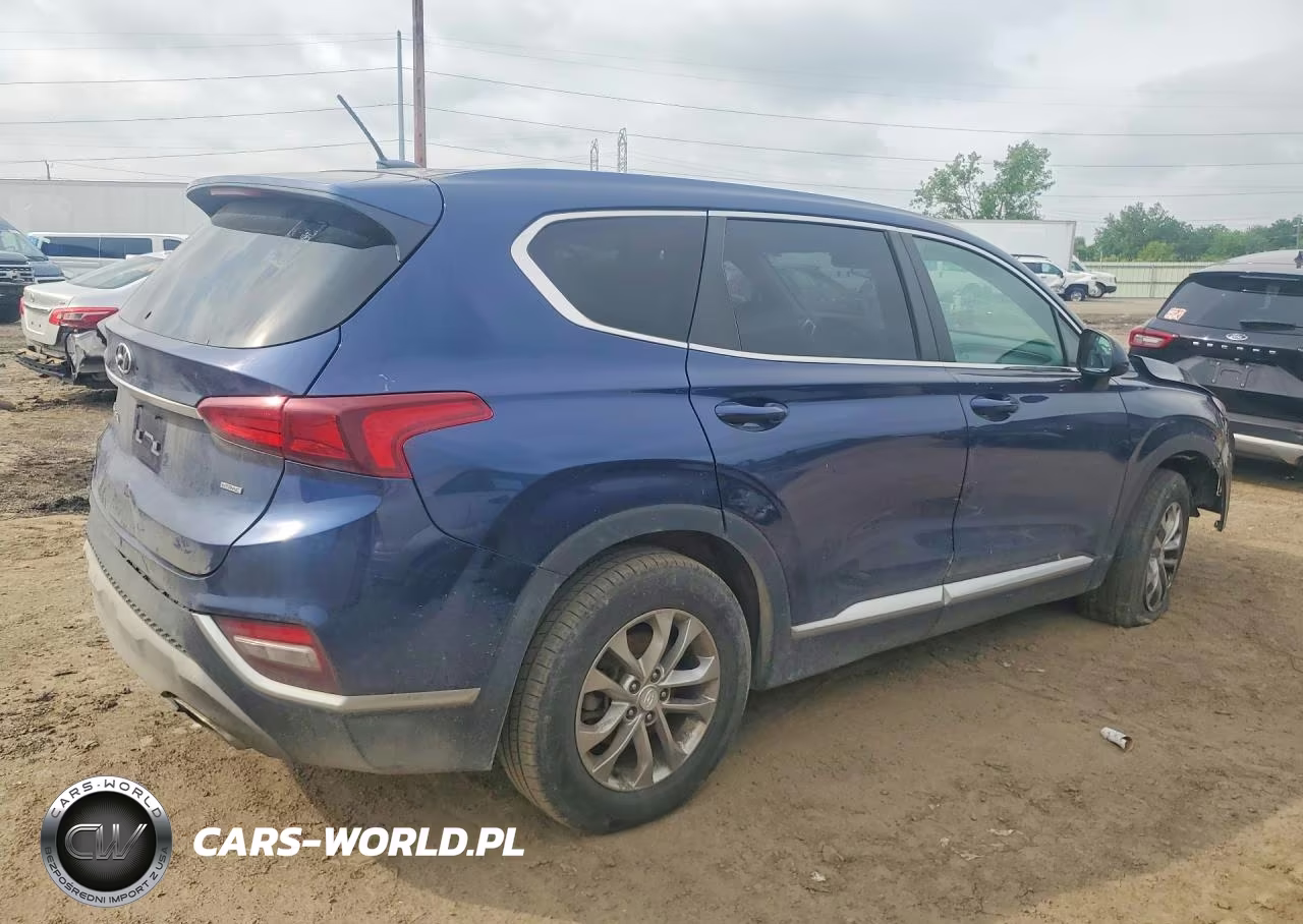 2019 Hyundai Santa Fe Se VIN:5NMS2CAD3KH091371 - 3
