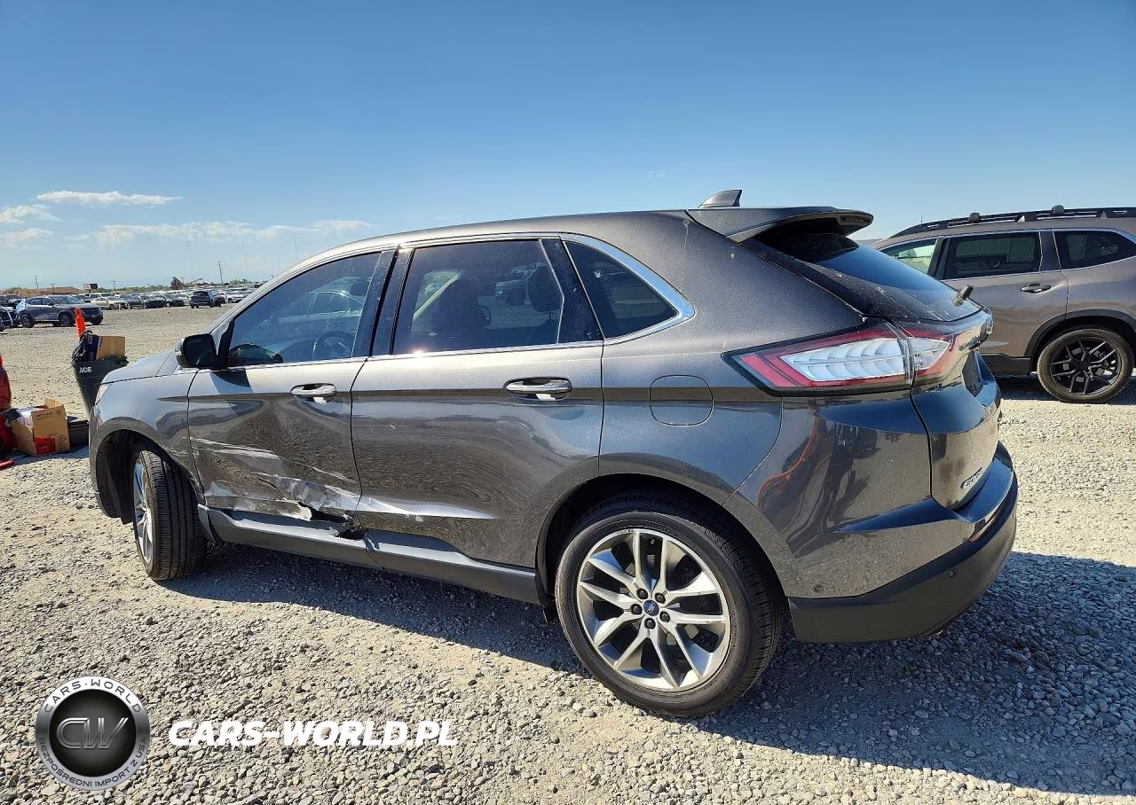 2017 Ford Edge Titanium VIN:2FMPK4K96HBB10861 - 2