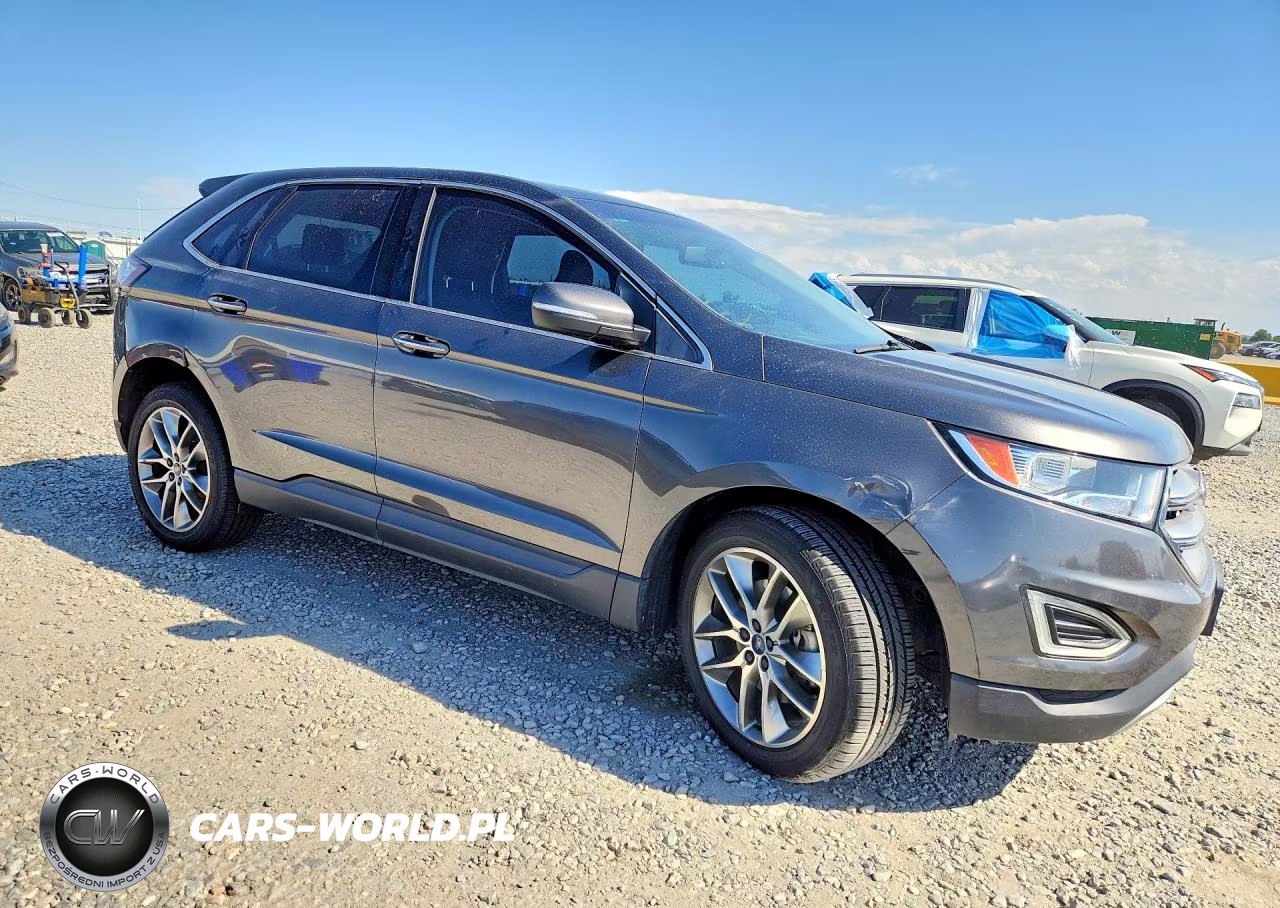 2017 Ford Edge Titanium VIN:2FMPK4K96HBB10861 - 4