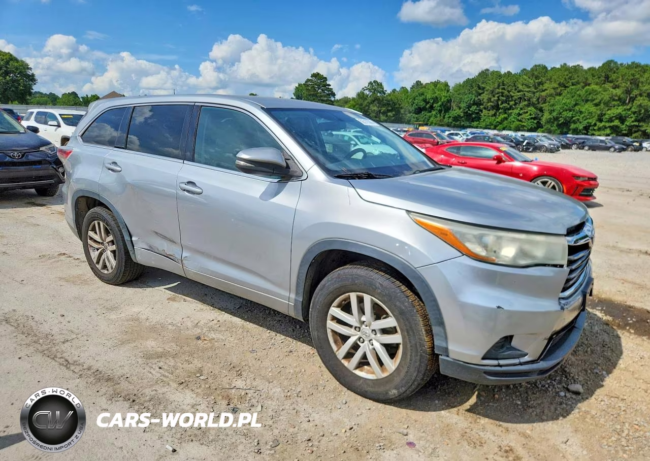 2014 Toyota Highlander Le VIN:5TDZKRFH1ES014934 - 4