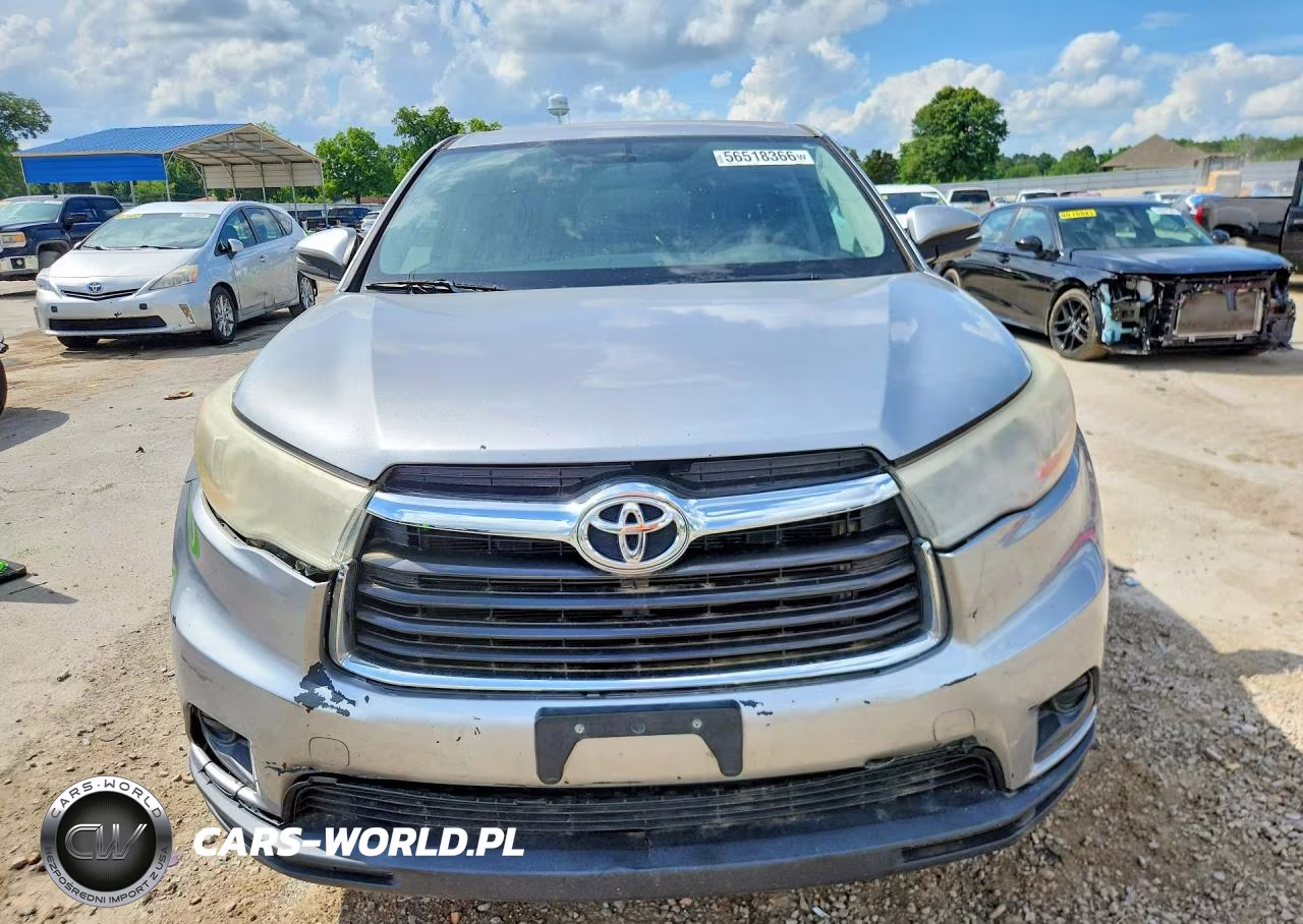 2014 Toyota Highlander Le VIN:5TDZKRFH1ES014934 - 5