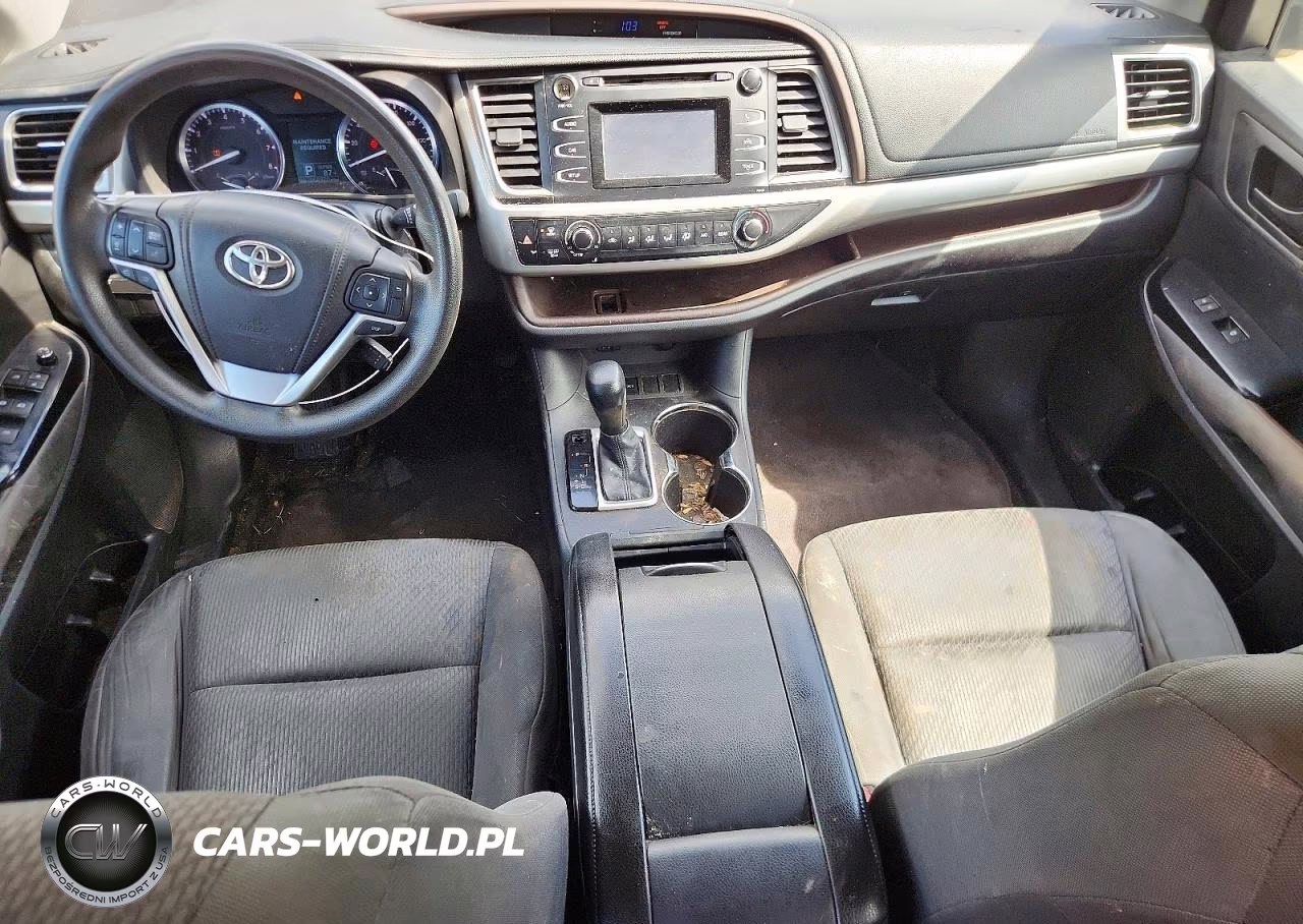 2014 Toyota Highlander Le VIN:5TDZKRFH1ES014934 - 8