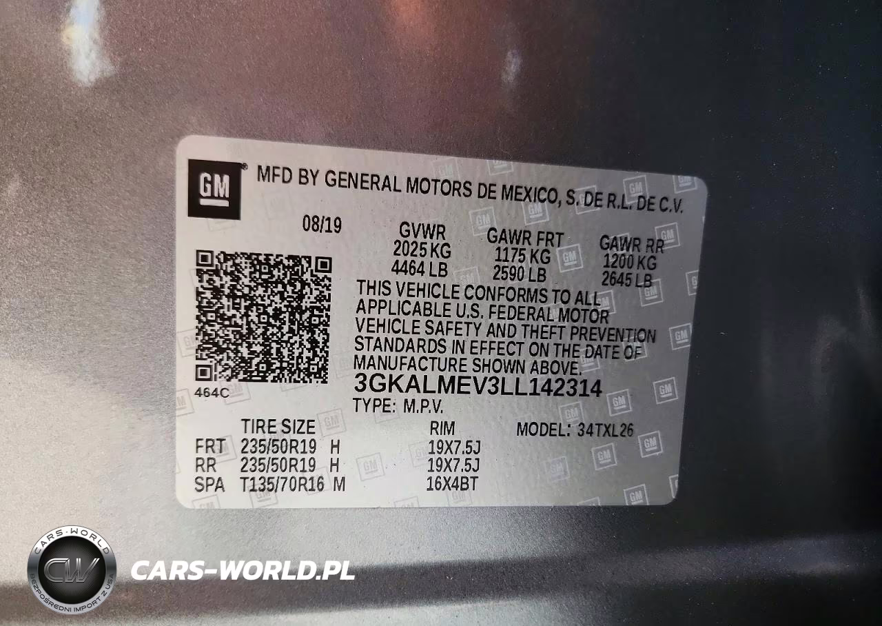 2020 GMC Terrain Sle VIN:3GKALMEV3LL142314 - 13