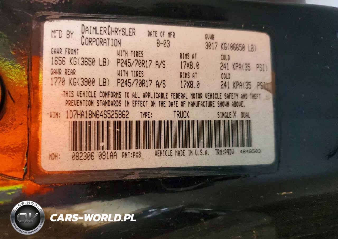 2004 Dodge Ram 1500 St VIN:1D7HA18N64S525862 - 12