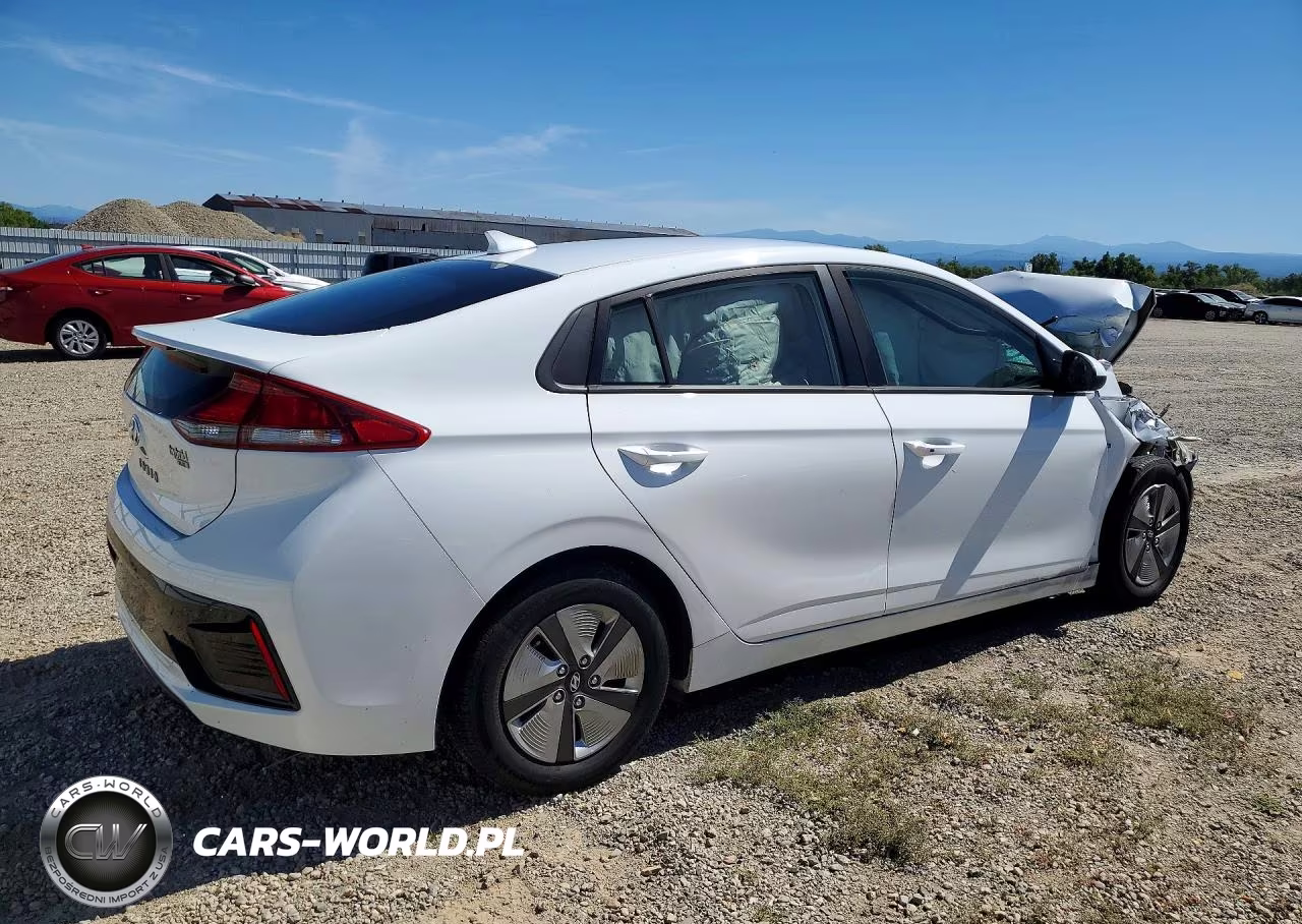 2019 Hyundai Ioniq Blue VIN:KMHC65LC8KU163548 - 3