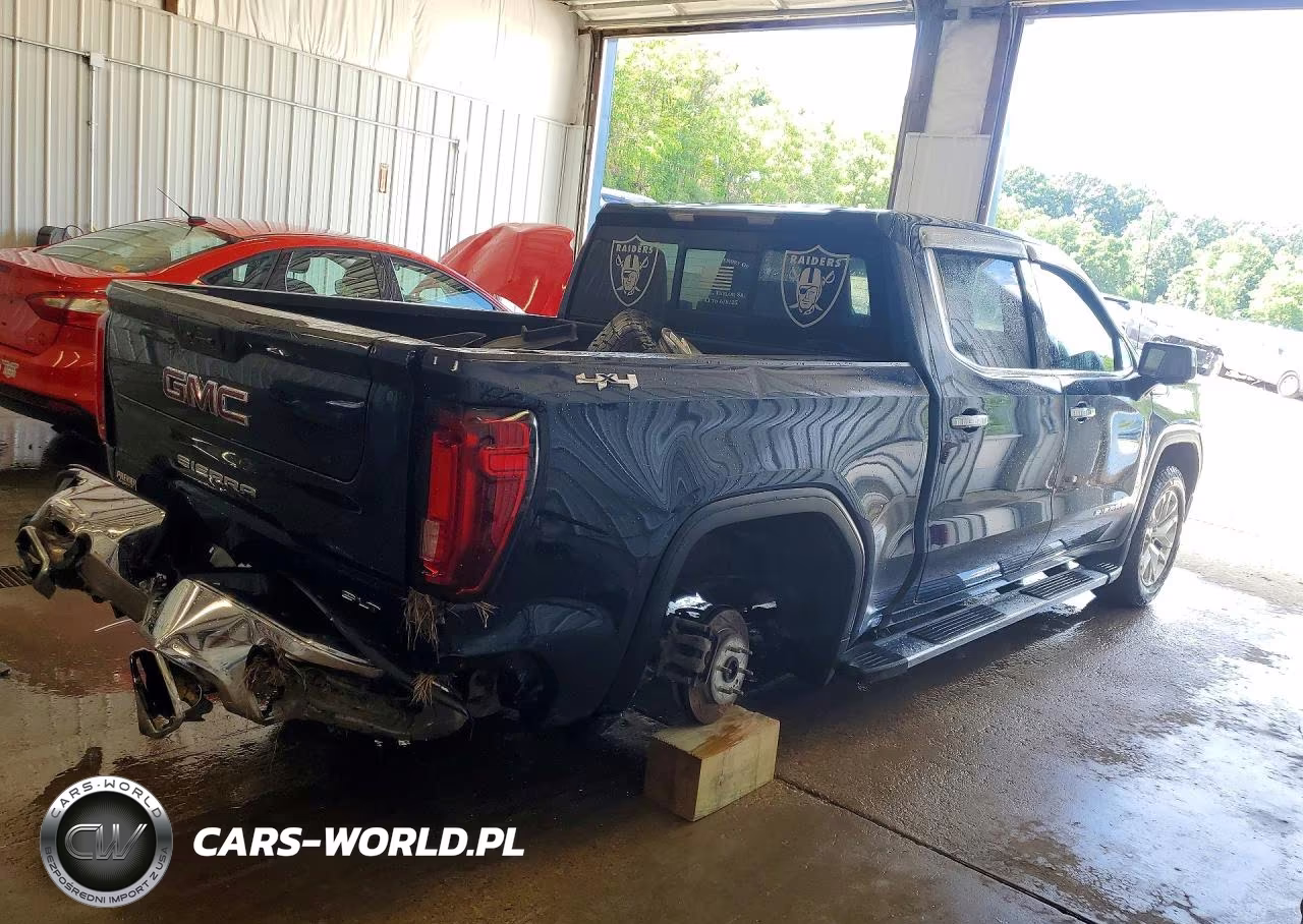 2020 GMC Sierra K1500 Slt VIN:1GTU9DELXLZ299403 - 3