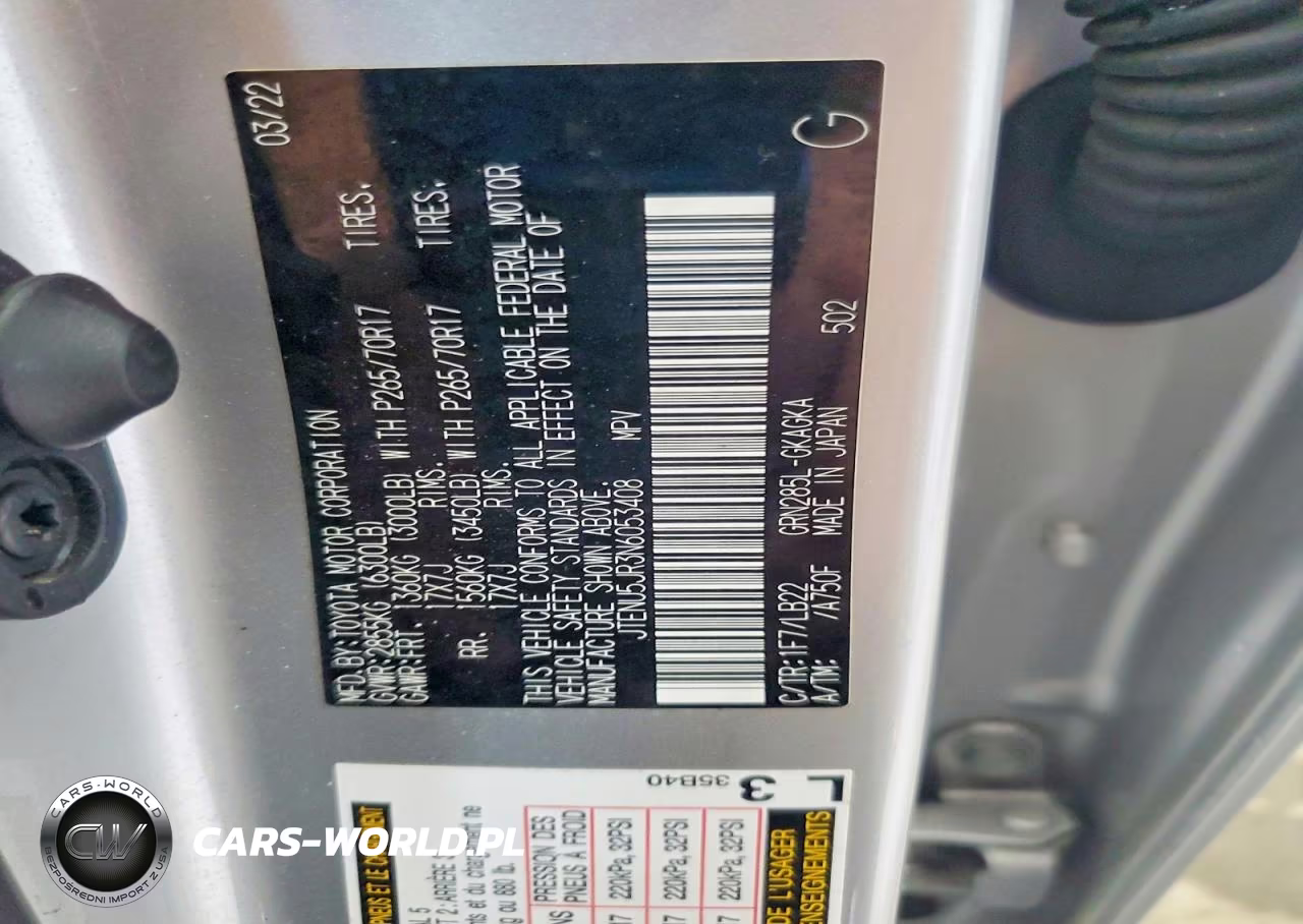 2022 Toyota 4Runner Sr5 Premium VIN:JTENU5JR3N6053408 - 13