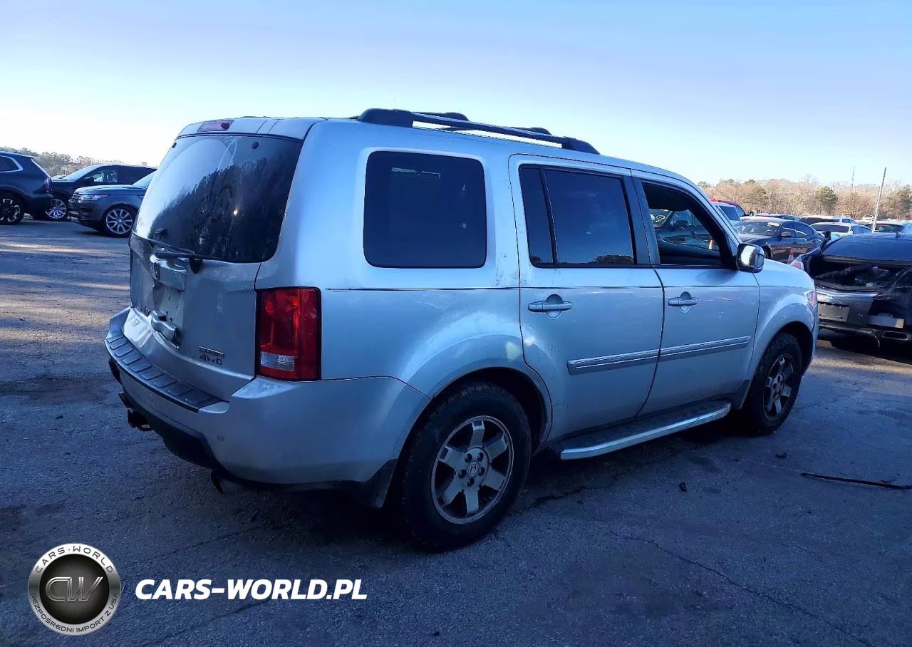 2009 Honda Pilot Touring VIN:5FNYF48909B025068 - 3