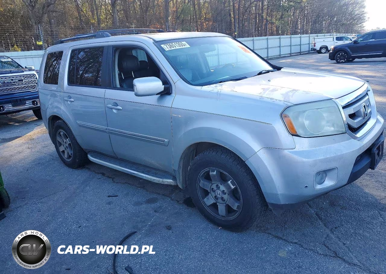 2009 Honda Pilot Touring VIN:5FNYF48909B025068 - 4