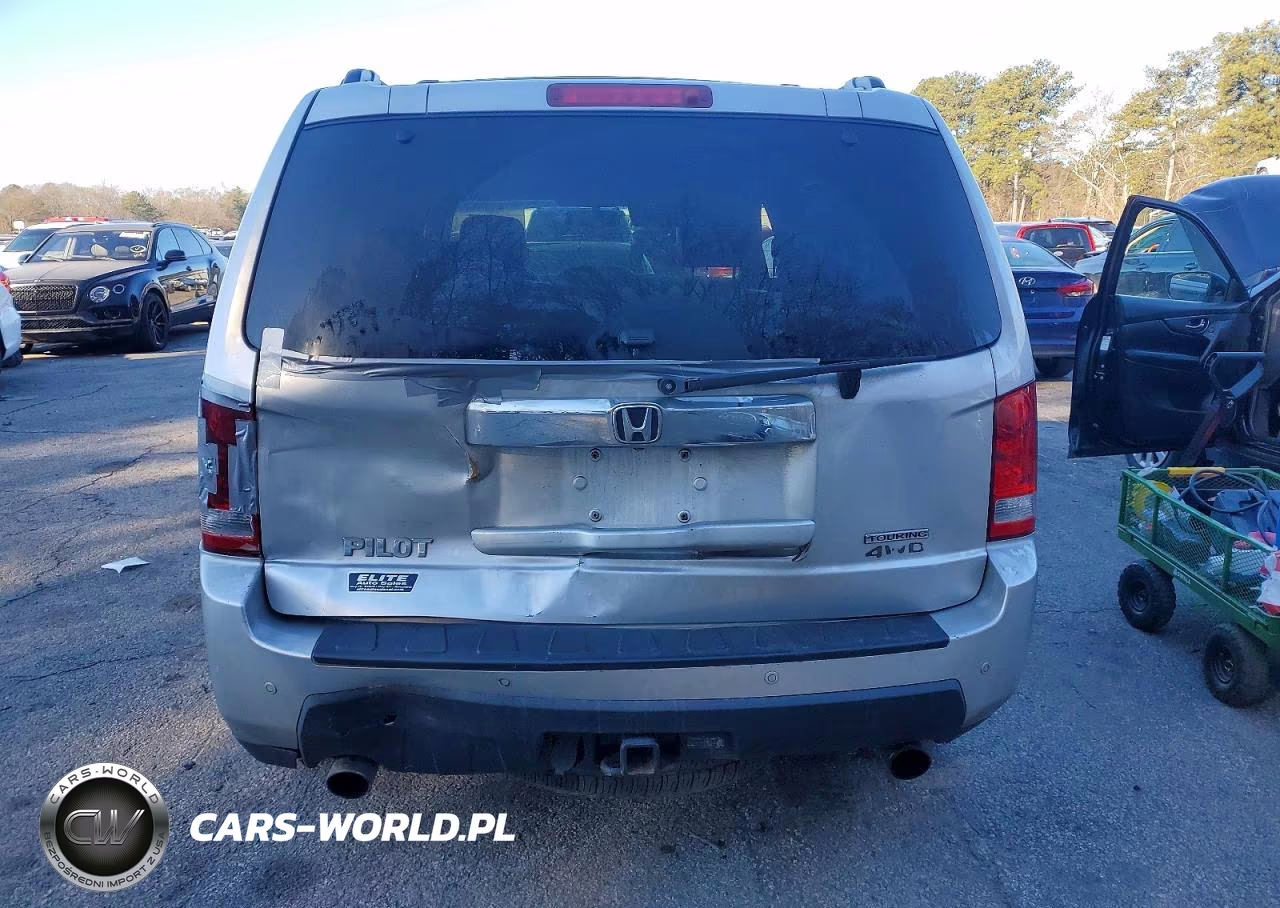 2009 Honda Pilot Touring VIN:5FNYF48909B025068 - 6