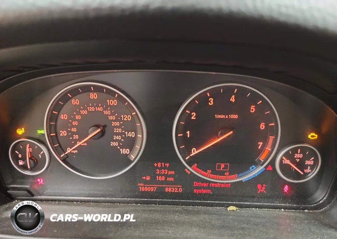 2013 BMW 550 I VIN:WBAFR9C59DDX80944 - 9