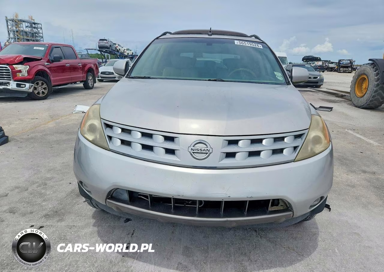 2004 Nissan Murano Sl VIN:JN8AZ08T14W205374 - 5