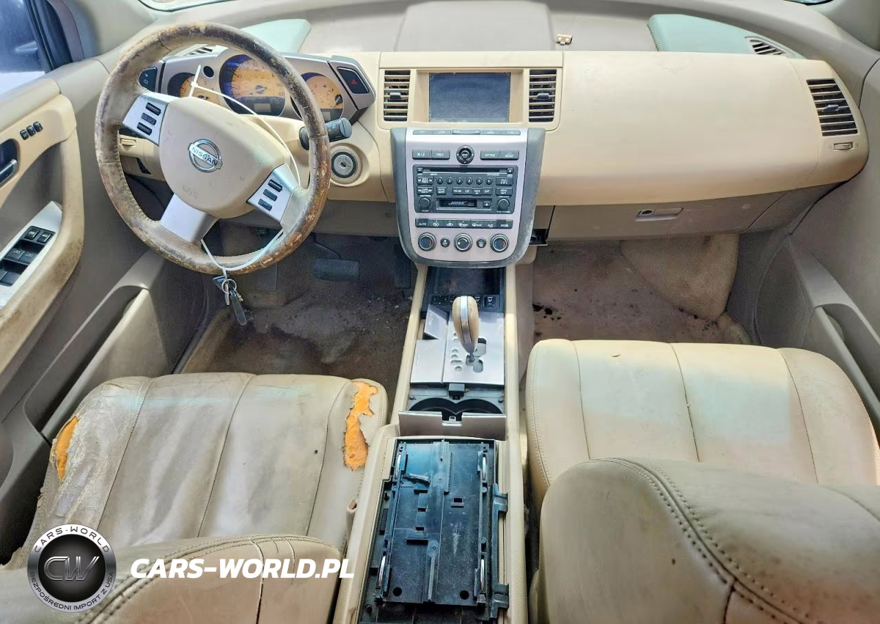 2004 Nissan Murano Sl VIN:JN8AZ08T14W205374 - 8