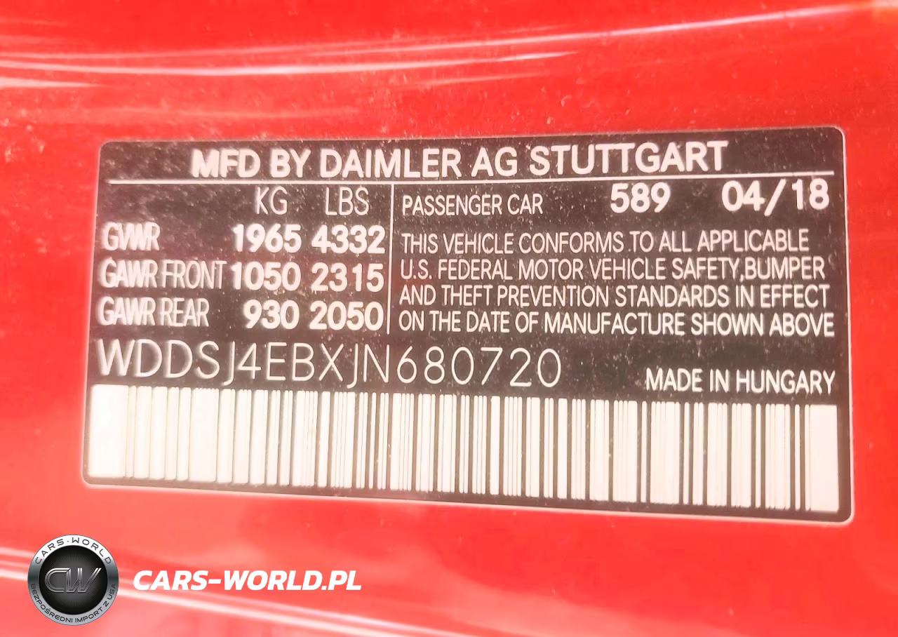 2018 Mercedes-Benz Cla 250 VIN:WDDSJ4EBXJN680720 - 13