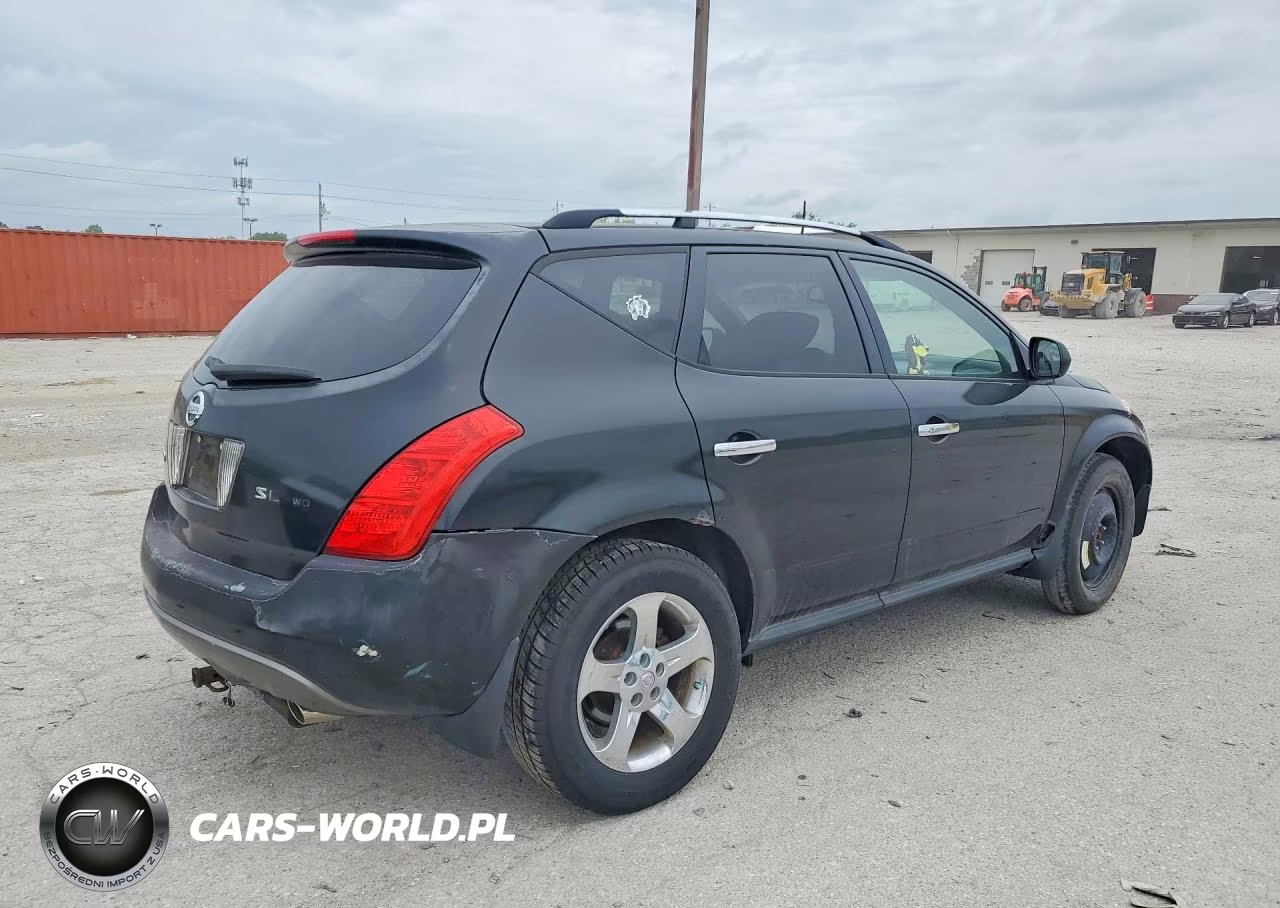 2004 Nissan Murano Sl VIN:JN8AZ08W34W304692 - 3