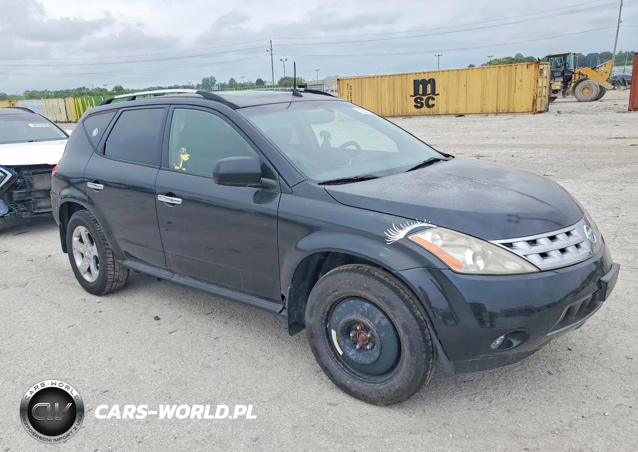 2004 Nissan Murano Sl VIN:JN8AZ08W34W304692 - 4