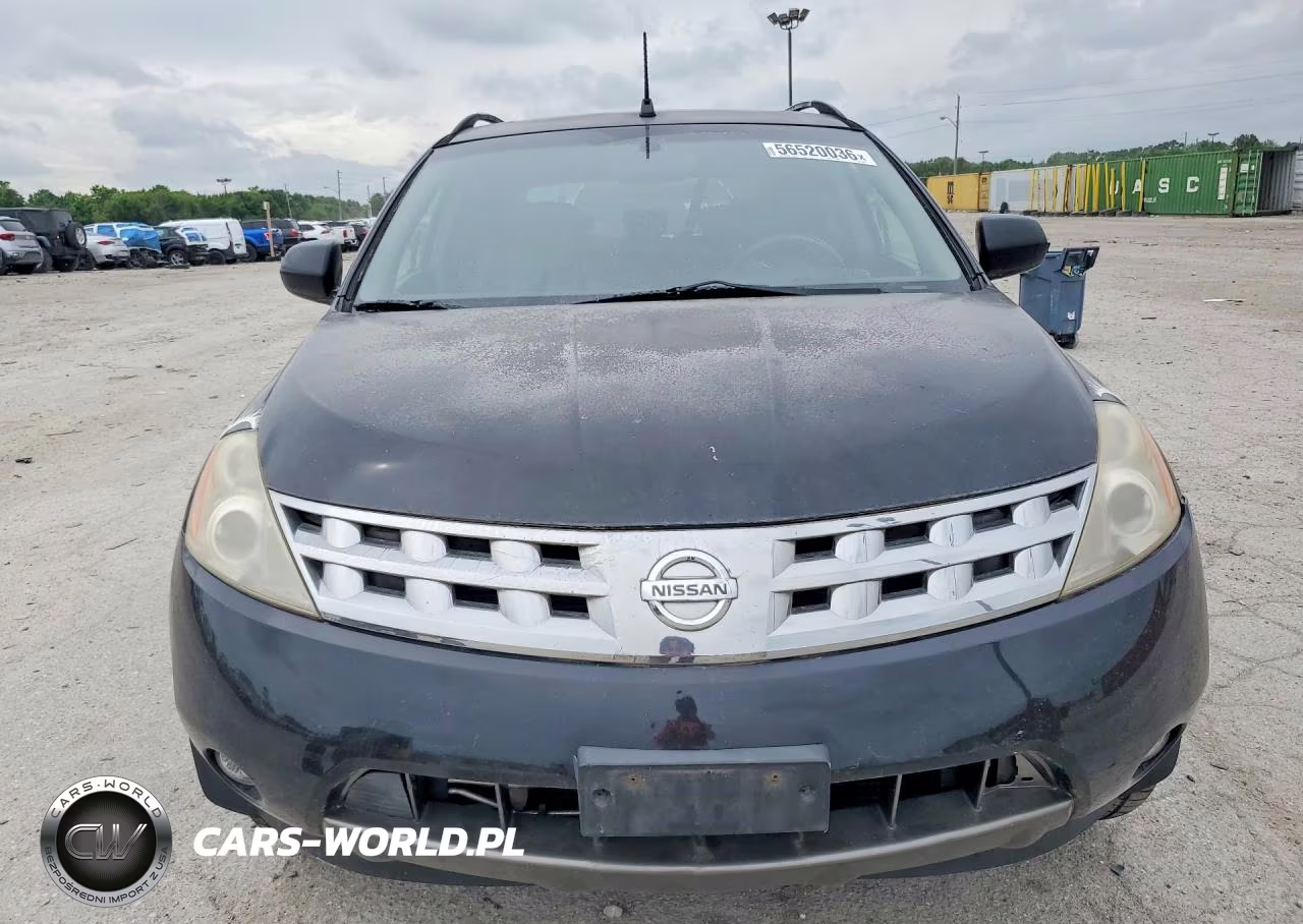 2004 Nissan Murano Sl VIN:JN8AZ08W34W304692 - 5