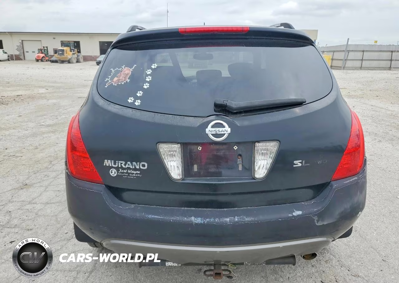 2004 Nissan Murano Sl VIN:JN8AZ08W34W304692 - 6