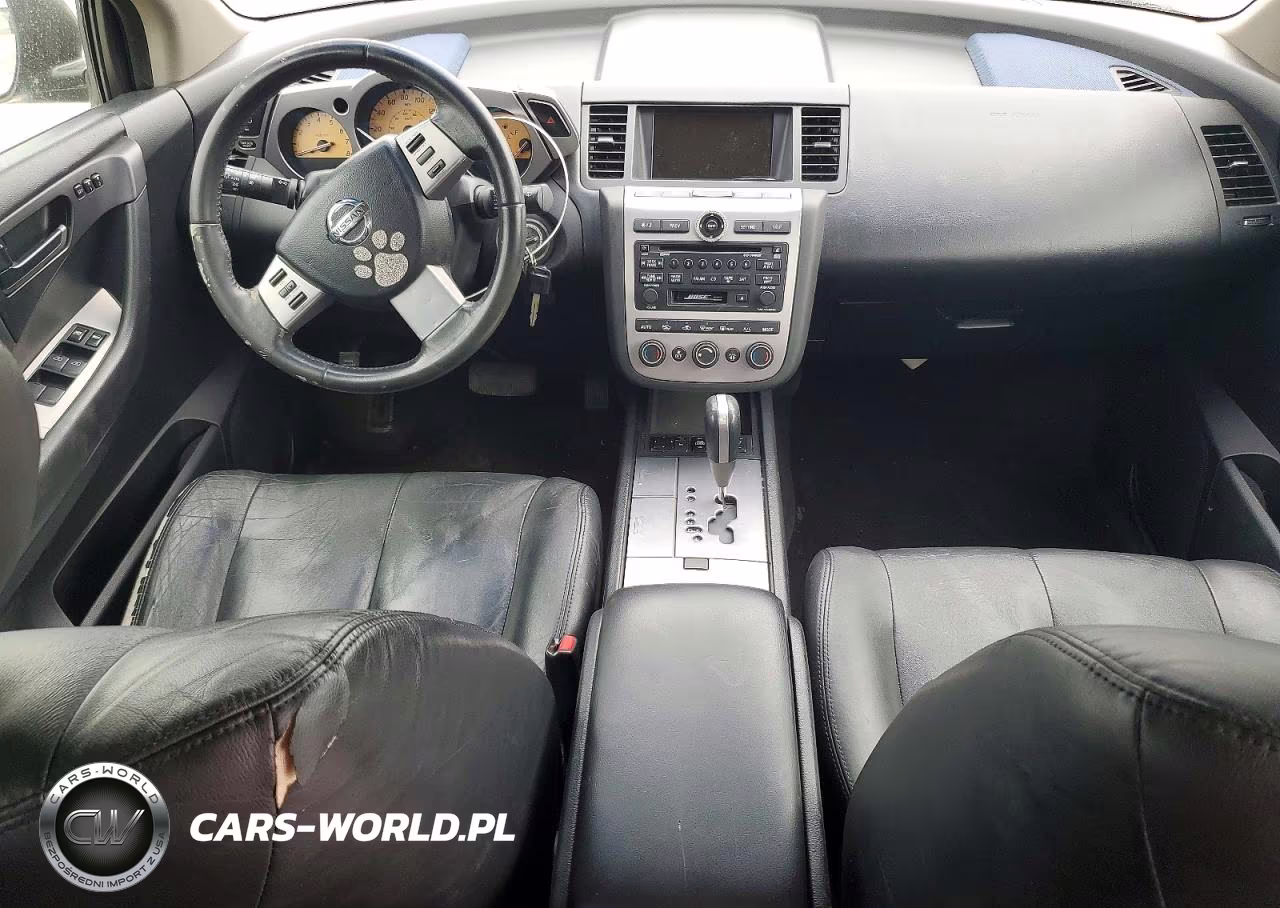 2004 Nissan Murano Sl VIN:JN8AZ08W34W304692 - 8