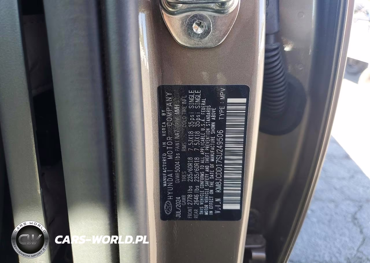 2025 Hyundai Tucson Sel Convenience VIN:KM8JCDD17SU249506 - 12