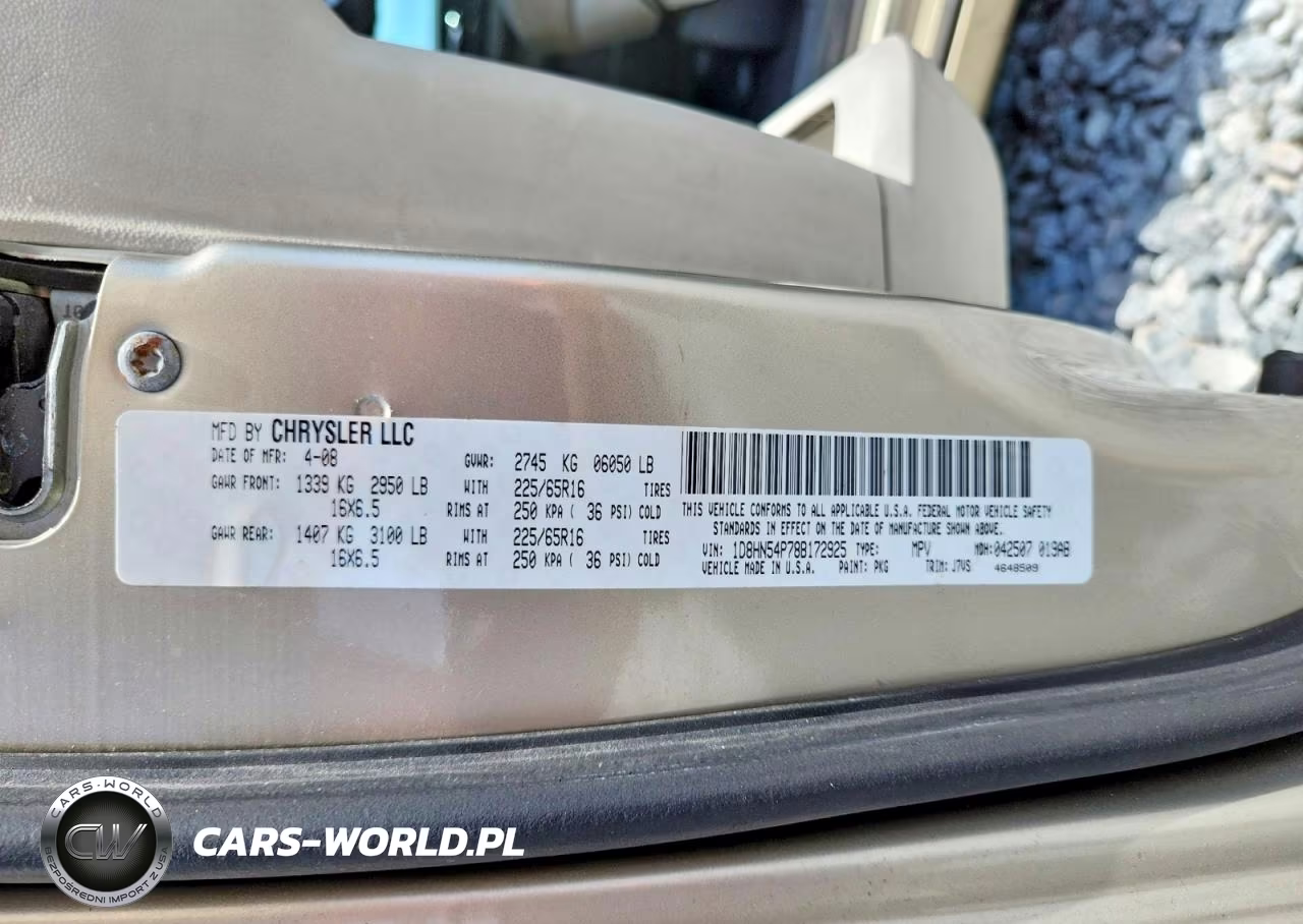 2008 Dodge Grand Caravan Sxt VIN:1D8HN54P78B172925 - 14