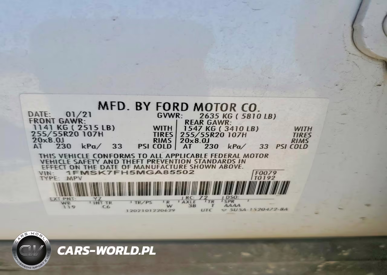 2021 Ford Explorer Limited VIN:1FMSK7FH5MGA85502 - 13