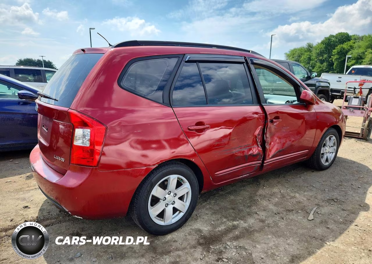 2008 Kia Rondo Lx VIN:KNAFG526687159996 - 3