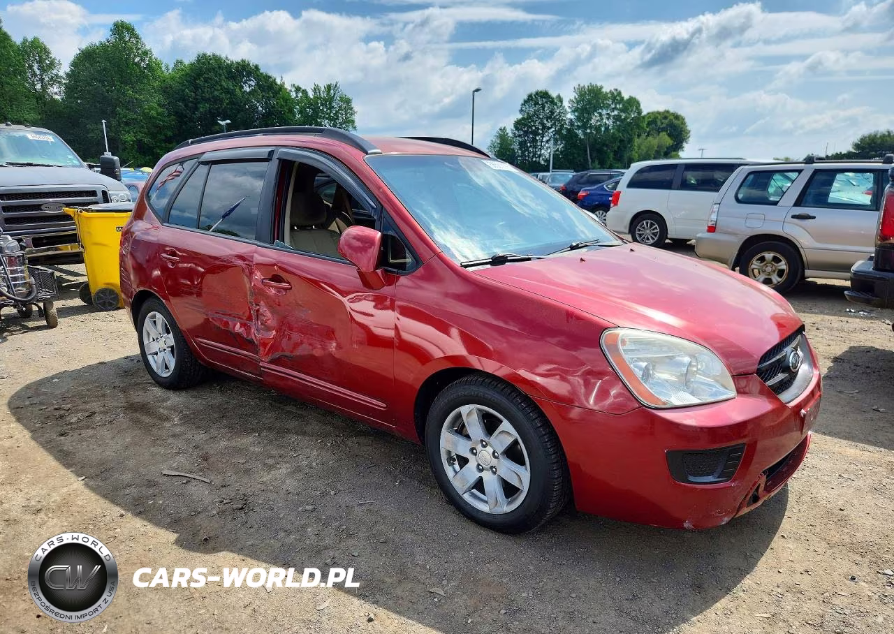 2008 Kia Rondo Lx VIN:KNAFG526687159996 - 4