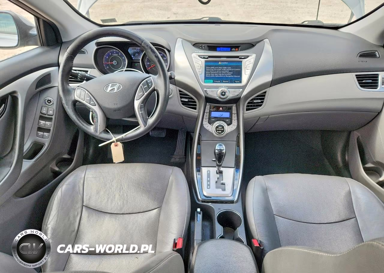 2013 Hyundai Elantra Limited VIN:KMHDH4AE6DU692805 - 8