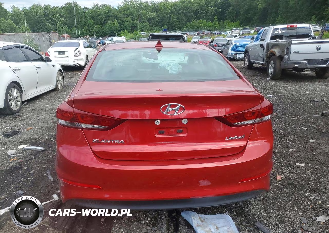 2017 Hyundai Elantra Limited VIN:5NPD84LF8HH178478 - 6