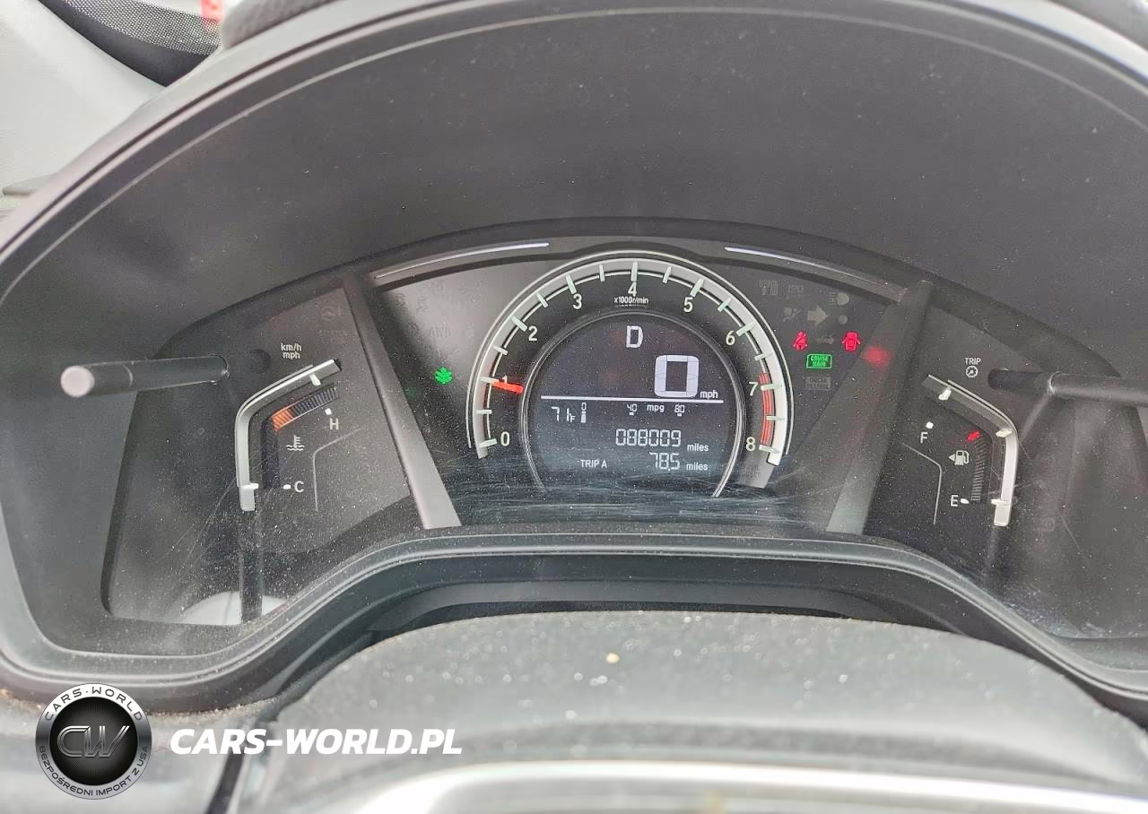 2019 Honda Cr-V Lx VIN:5J6RW6H30KL002138 - 9