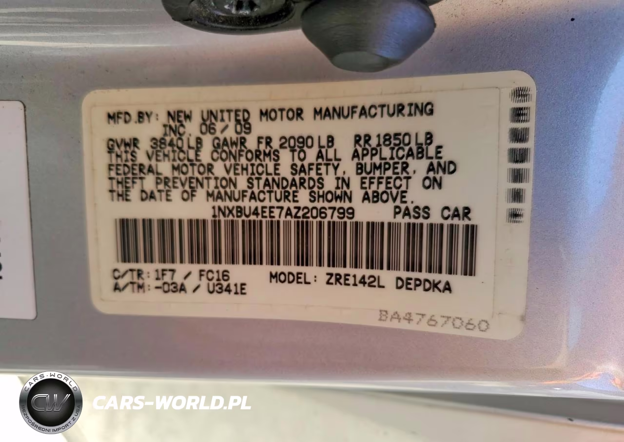 2010 Toyota Corolla Le VIN:1NXBU4EE7AZ206799 - 12