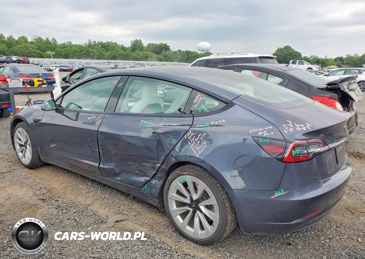 2022 Tesla Model 3 VIN:5YJ3E1EB5NF202601 - 2