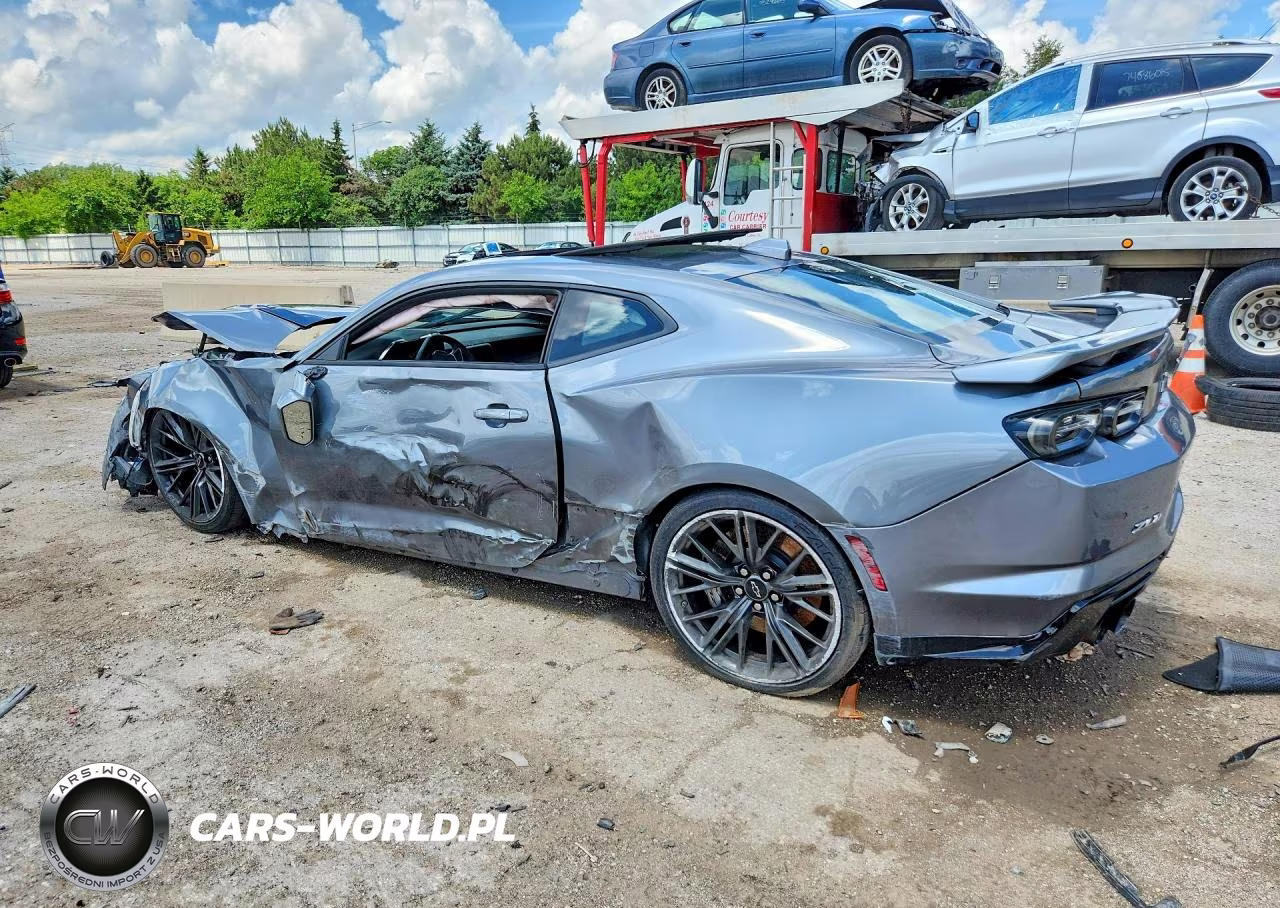 2021 Chevrolet Camaro Zl1 VIN:1G1FK1R61M0101323 - 2