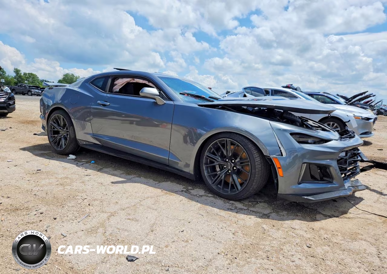 2021 Chevrolet Camaro Zl1 VIN:1G1FK1R61M0101323 - 4