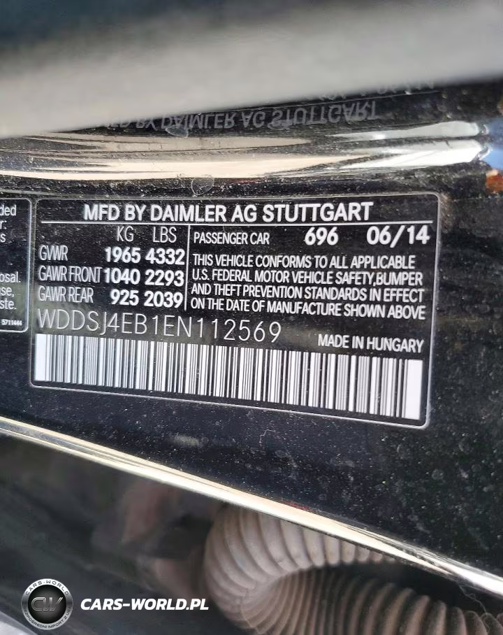 2014 Mercedes-Benz Cla 250 VIN:WDDSJ4EB1EN112569 - 12