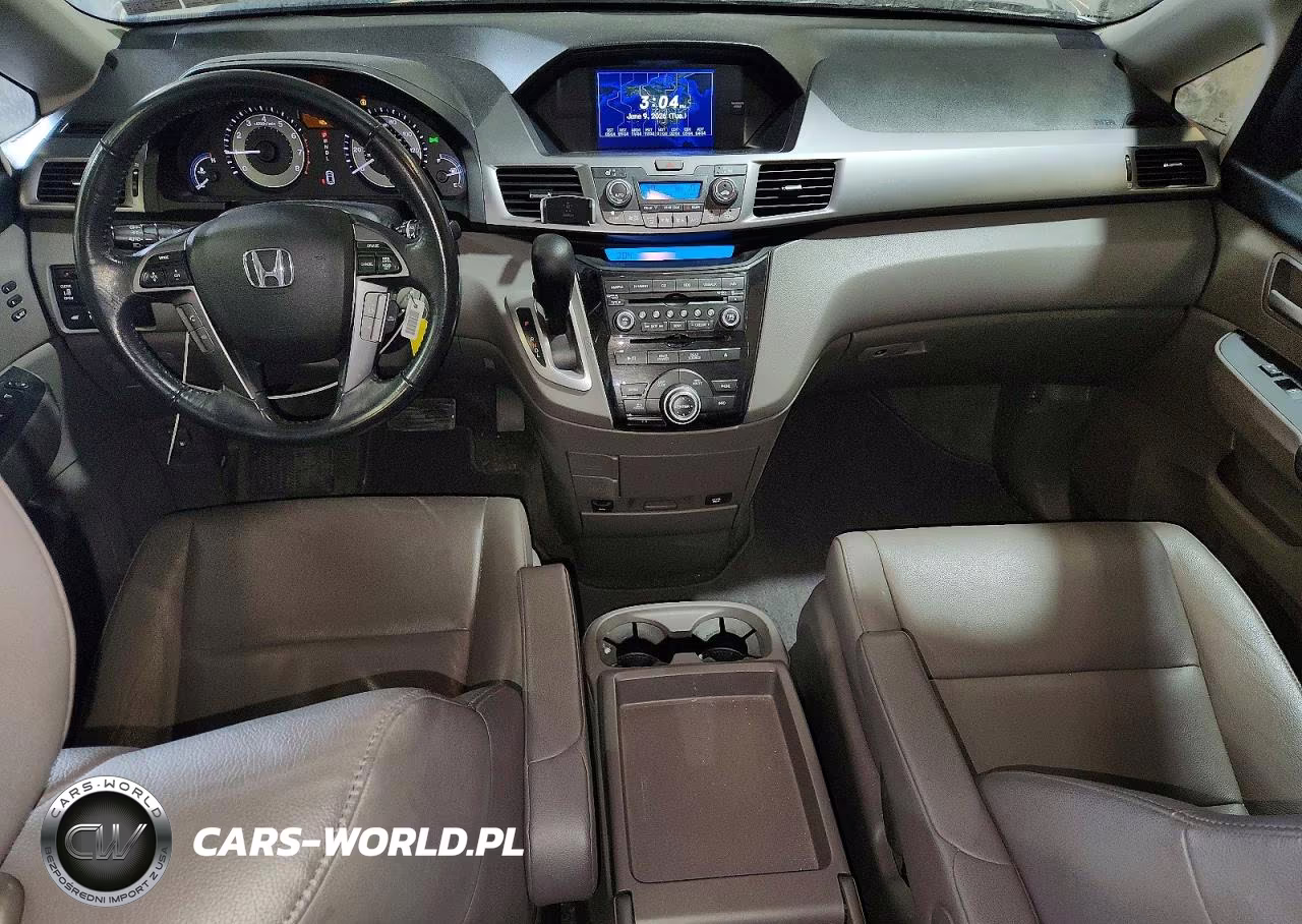 2013 Honda Odyssey Touring VIN:5FNRL5H97DB078622 - 8