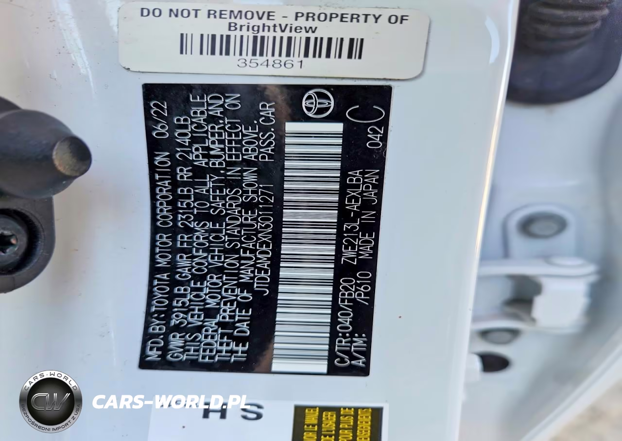2022 Toyota Corolla Le VIN:JTDEAMDEXN3011271 - 12