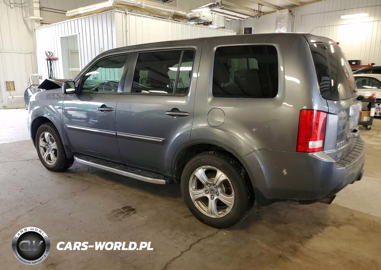 2012 Honda Pilot Exl VIN:5FNYF4H53CB013520 - 2