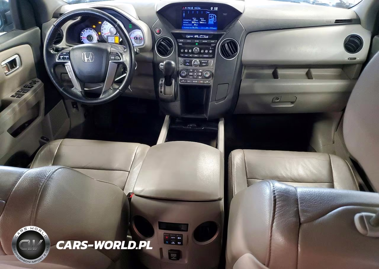 2012 Honda Pilot Exl VIN:5FNYF4H53CB013520 - 8